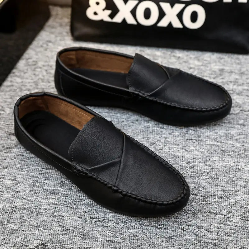 Mocassins Souples Homme – Toutes Saisons, Antidérapants & Respirants