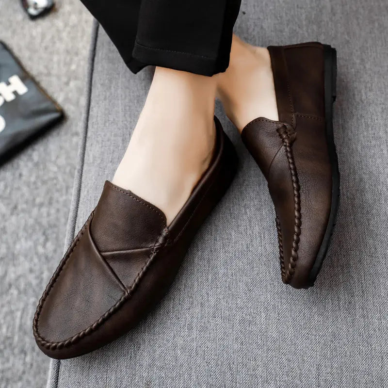 Mocassins Souples Homme – Toutes Saisons, Antidérapants & Respirants