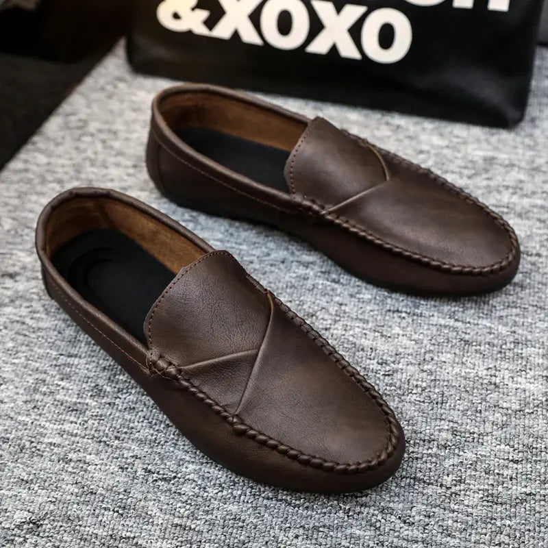 Mocassins Souples Homme – Toutes Saisons, Antidérapants & Respirants