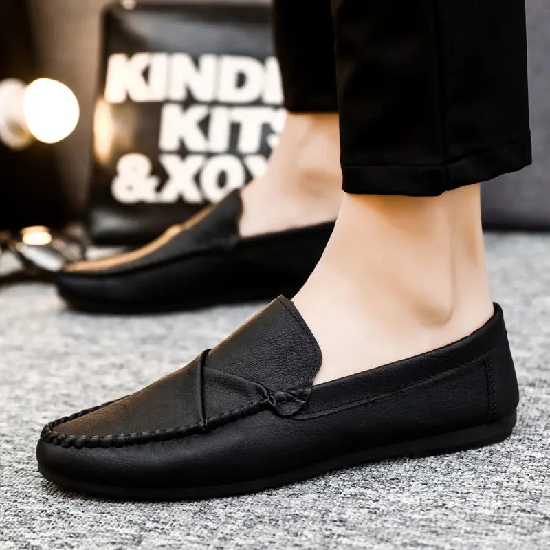 Mocassins Souples Homme – Toutes Saisons, Antidérapants & Respirants