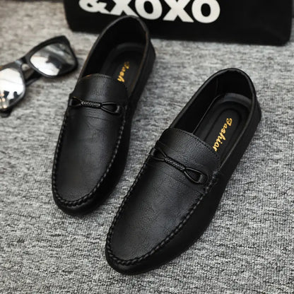 Mocassins Hommes "RelaxDrive" – Élégance Décontractée & Confort Estival