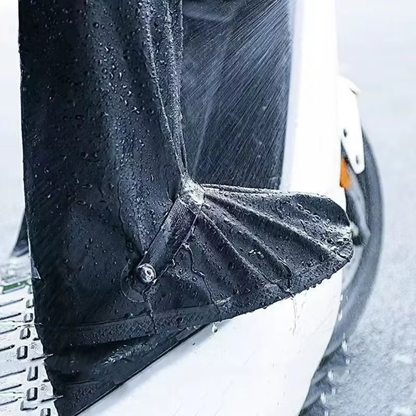 Bottes Couvre-Chaussures Imperméables — Protection Pluie Haute 40 cm, Antidérapantes, pour Moto et Marche
